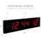 Ivation Huge 36 Inch Large Big Oversized Digital LED Wall Clock